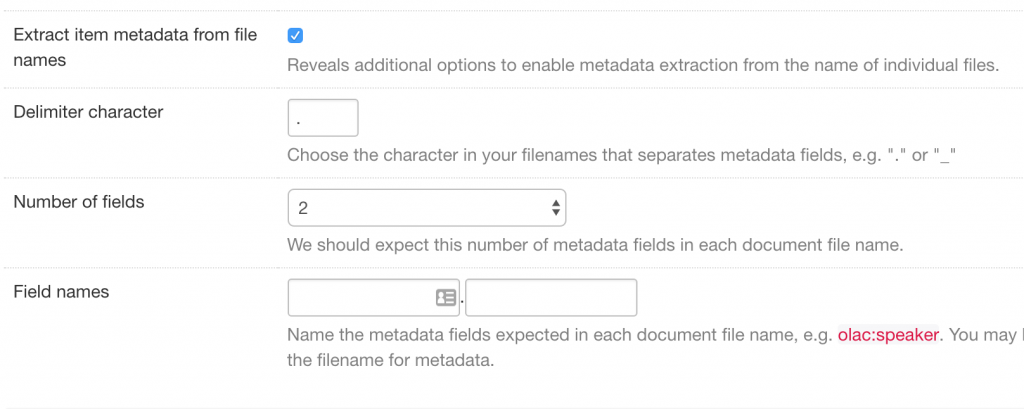 Screen Shot filename parse options